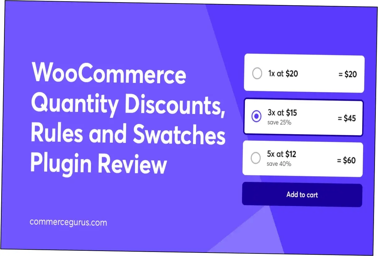 WooCommerce Quantity Discounts Rules Swatches Nulled Download