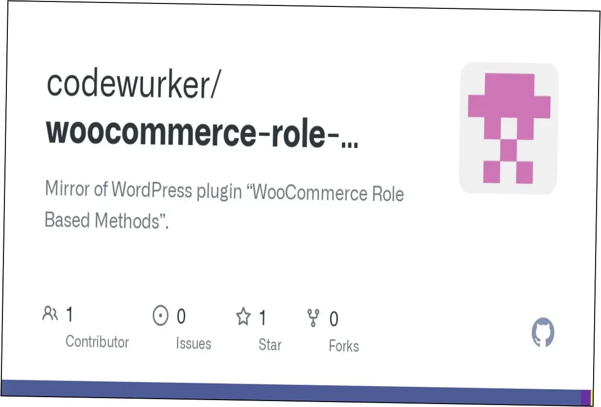 WooCommerce Role Based Methods Nulled Download