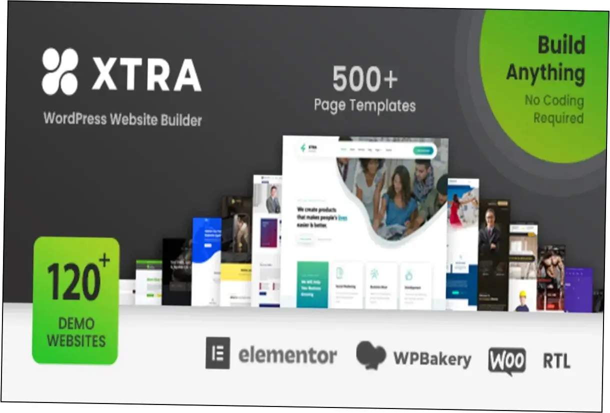 Preview of Xtra Theme