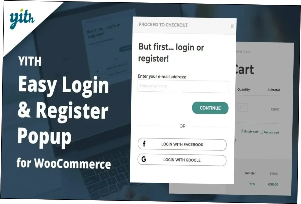 YITH Easy Login Register Popup for WooCommerce Nulled Download
