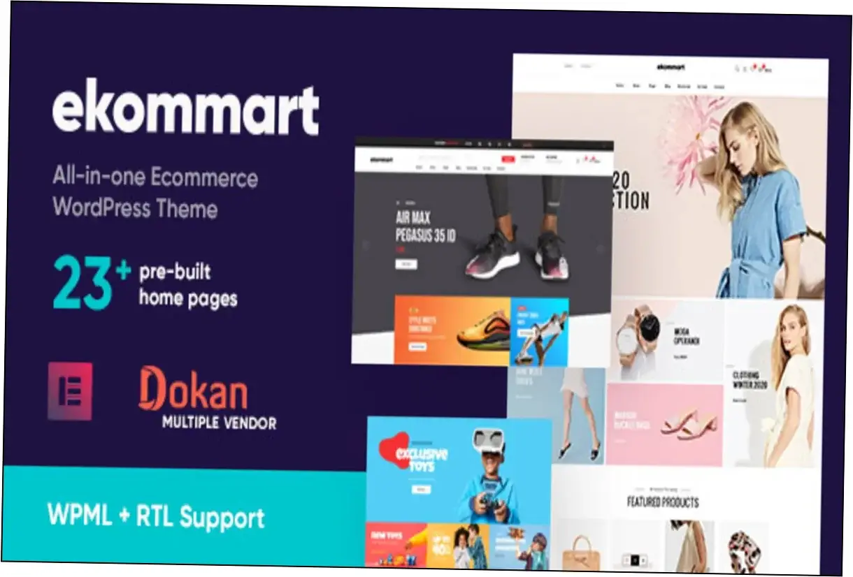 Preview of Ekommart Theme